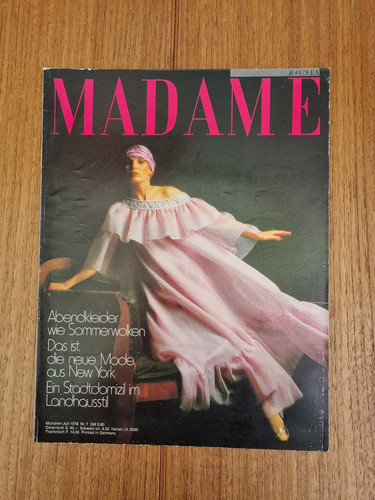 Madame mode modezeitschrift - madame,