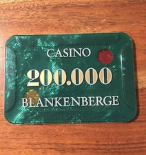Casino Plaque Jeton BLANKENBERGE 200.000