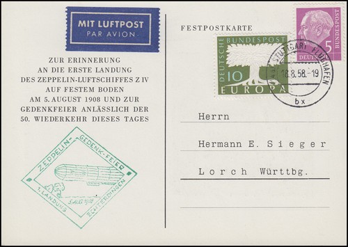 Festpostkarte