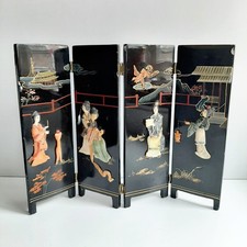 Alter chinesischer Tisch Paravent Perlmutt  China