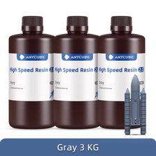 3KG ANYCUBIC High Speed Resin 2.0 für LCD Schnell 3D Drucker UV Harz MONO M7 PRO