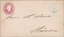 Hannover: Ganzsachenumschlag