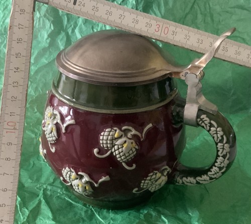 Bierkrug aus ton - ,