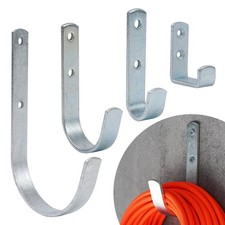 Wand-Haken Montage-Halterung Winkel-Halter Kleiderhaken U-Form schwerlast Metall