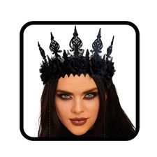 Gothic Blume Kopfschmuck Halloween Vintage Krone Stirnband Floral