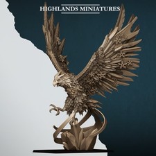 Ice Phoenix, Highlands Miniatures, Aegean Elves