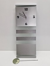Wanduhr mit Pendel Pendeluhr aus Glas FUNKTION GETESTET#11