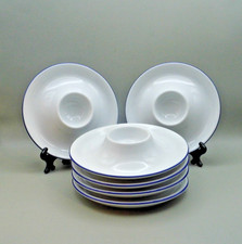 Porzellan eierbecher blue - porzellan,