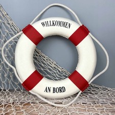 Deko rettungsring rot - deko, rot/weiß