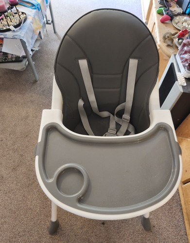 Mica baby hochstuhl grau - baby-hochstuhl, grau/weiß