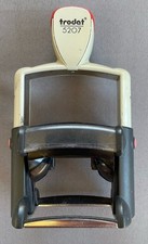 Trodat 5207 Stempel Textstempel Firmenstempel mit Stempelkissen ohne Textgummi