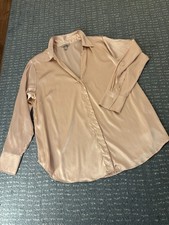 Satin Bluse mit seidigem Glanz