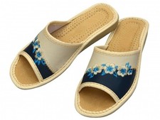 Damen Hausschuhe - Größe 36-41 - Echtleder - Latschen,Pantoffeln - DI32-NB