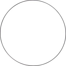 Metallring, Schwarz versch. Größen Wanddekoration Basteln Home Deko DIY Mobile