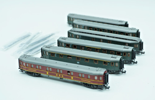 Roco personenwagen - n, 6x