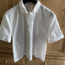 Zarte Vintage Baumwollbluse