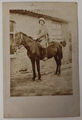 Ww1 deutscher soldat zu - ww1, ak