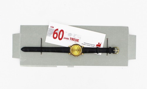 Damen armbanduhr vergoldet ig - vergoldet,