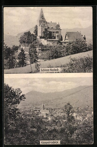 Postcard kappelrodeck rodeck - postcard,