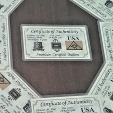 0,017 GRAMM 999 24K Goldbarren