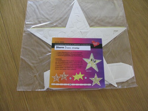 Bastelpackung stern diana - bastelpackung,