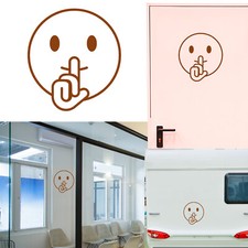 Emoticon Silencio, Aufkleber von / Aus Vinyl