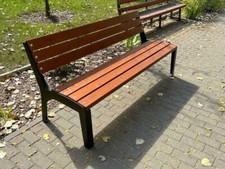 Exklusiv Gartenbank mit