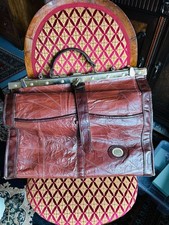 Marc Chantal Leder Tasche 47x35cm Braun