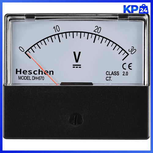 Voltmeter analog 30v - analog, 0-30v
