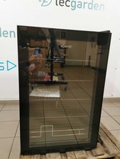 Bomann KSG 7290, Kühlschrank mit Glastür, Getränkekühlschrank, schwarz