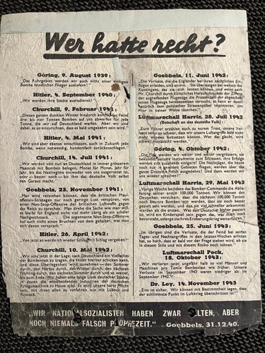 Original alliierten propaganda - original,