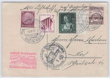 Zeppelin Postkarte