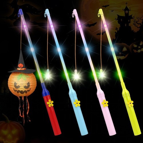 Laternenstab led mehrfarbig - laternenstab,