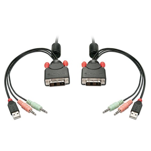 Lindy dvi kvm switch - kvm, compact