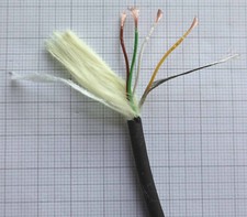 Kabel 4x0,14  1x geschirmt hochflexibel 195 Meter für Headsets Restposten