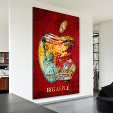 Acrylglasbild new york - acrylglasbild, big