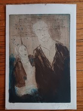 Radierung handsigniert