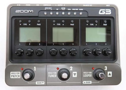 Zoom multieffektpedal für - zoom,