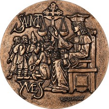 Frankreich, Medaille, Saint