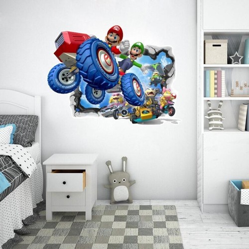Super mario wandtattoos - 3d,