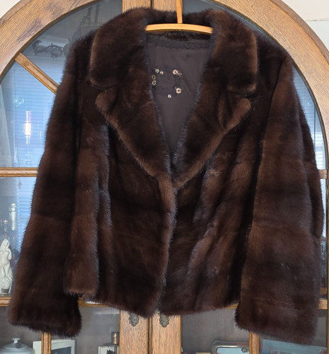 Kuschelweiche echte nerzjacke - kuschelweiche,