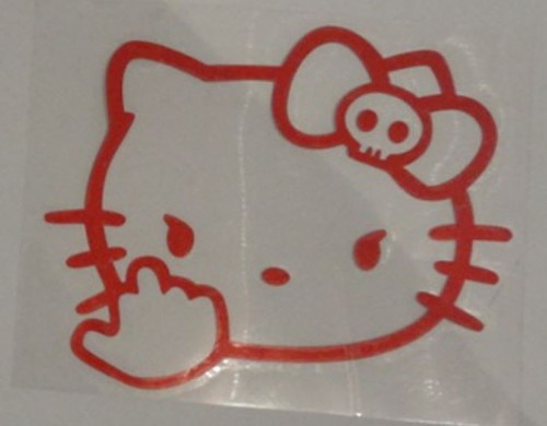 Angry hello kitty - angry,