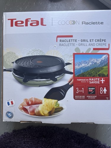 Tefal cocoon raclette 1 - cocoon, 3-in-1