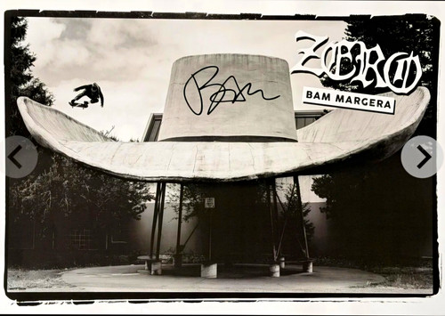 Zero bam margera skateboard - margera,