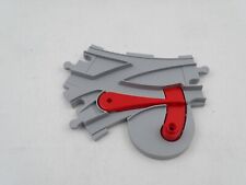 Lego Duplo Eisenbahn Schienen - Weiche in Hellgrau - neue Version   #4268