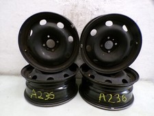 4x Stahlfelge Peugeot 307 6,5x16 ET31 LK-4x108 (A236)