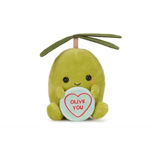 Love hearts olive - love,