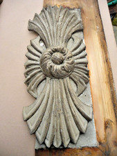 Barockes Zierelement Vollholz
