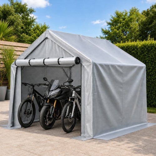 5x2 garagenzelt partyzelt - 2,5x2,5m,