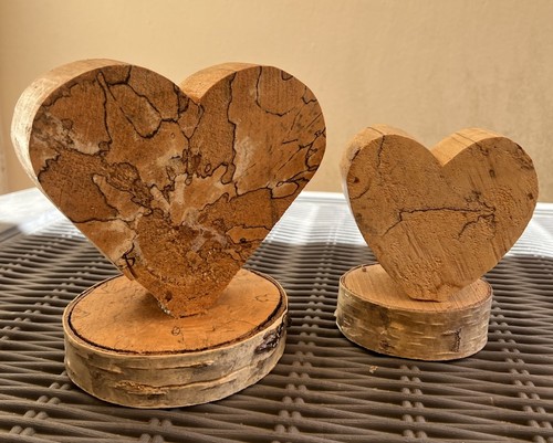 Holzherzen naturholz - naturholz,